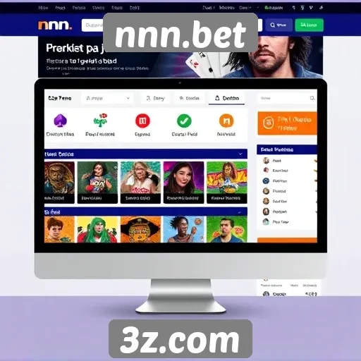 Análise da interface do usuário no site nnn.bet